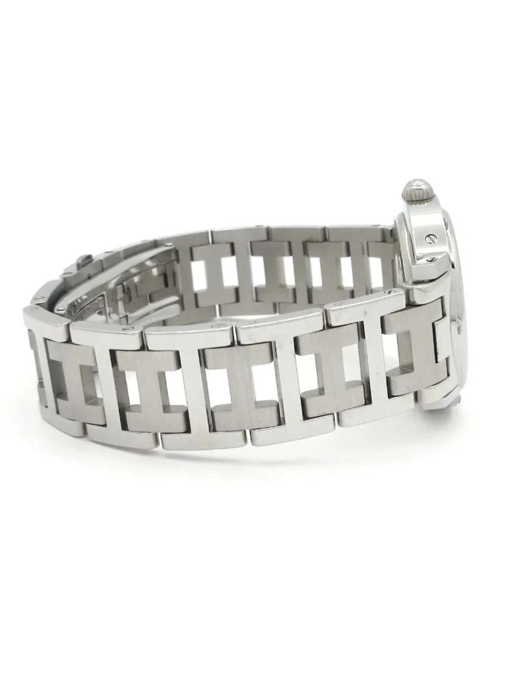 Hermes Watch Clipper White
